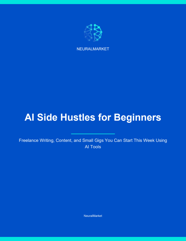 AI Side Hustles for Beginners cover