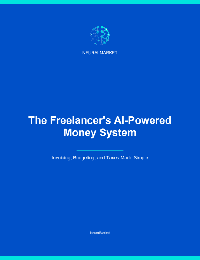 The Freelancer's AI-Powered Money System cover