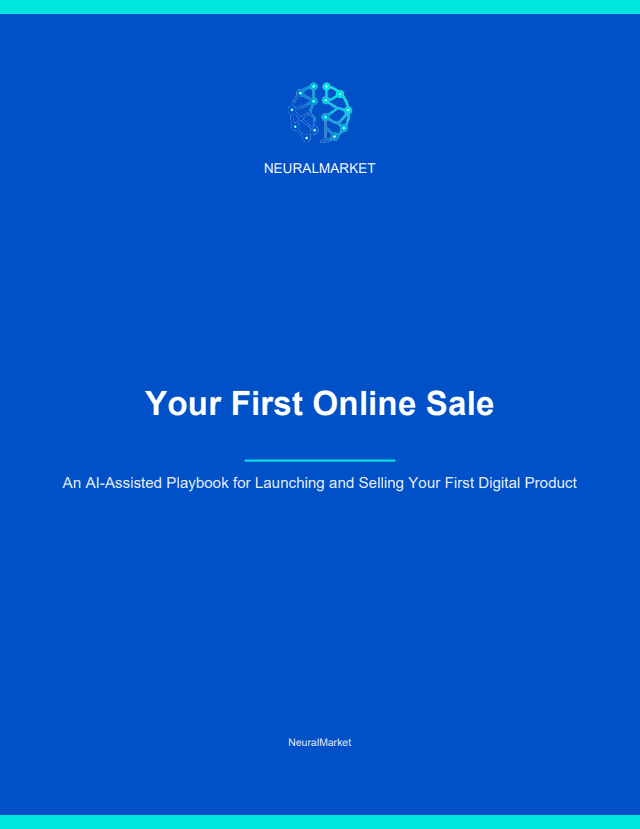 Your First Online Sale cover